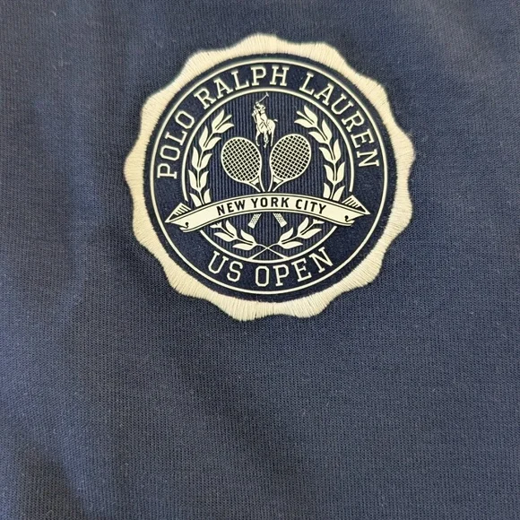 POLO RALPH LAUREN US Open Baseball Jacket Navy White Womens S NWT $298 Varsity - Picture 5 of 17